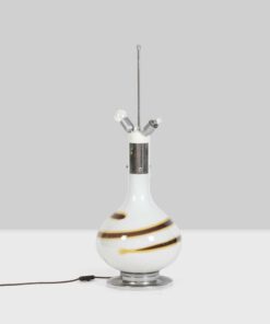 White Glass Lamp - Without Shade - Styylish