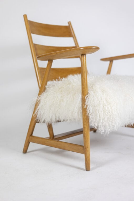 Blond Beech Armchairs - Side - Styylish