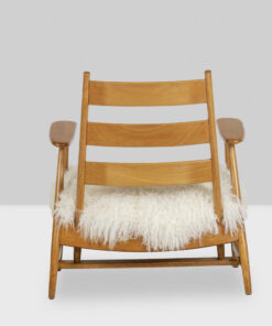Blond Beech Armchairs - Front Profile - Styylish