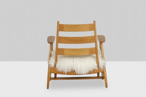 Blond Beech Armchairs - Front Profile - Styylish