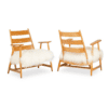 Blond Beech Armchairs - Styylish