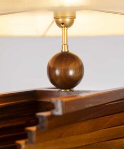 Sculptural Wooden Lamp - Top - Styylish