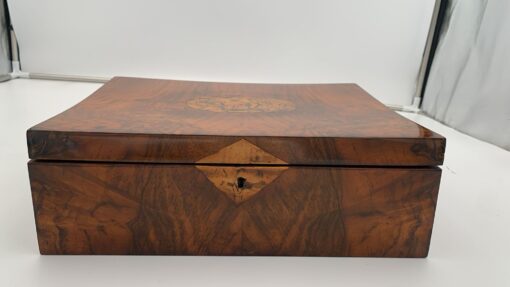 Biedermeier Jewelry Box with Ink - Keyhole Detail - Styylish