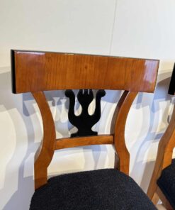 Set of Four Biedermeier Chairs -Backrest Profile - Styylish