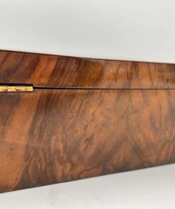 Biedermeier Jewelry Box with Ink - Brass Hinge Detail - Styylish