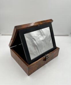 Biedermeier Jewelry Box with Ink - Open with Mirror Plate - Styylish