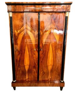 Alternative view of Neoclassical Biedermeier Armoire, Walnut, South Germany, circa 1815s