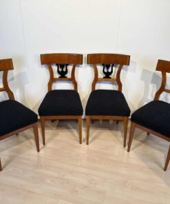 Set of Four Biedermeier Chairs - Front Profiles - Styylish