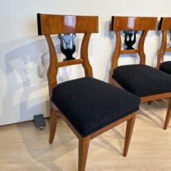 Set of Four Biedermeier Chairs - Side Profile - Styylish