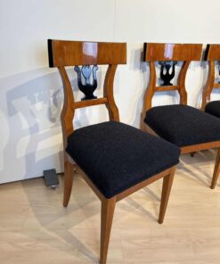 Set of Four Biedermeier Chairs - Side Profile - Styylish