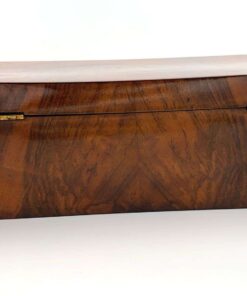 Biedermeier Jewelry Box with Ink - Back Hinge Detail - Styylish