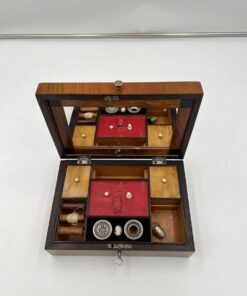 Biedermeier Sewing Box - Top Interior Detail - Styylish