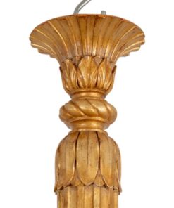 Louis XVI Style Chandelier - Gilded Wood Top - Styylish