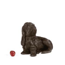 Carved Basswood Dog, Black Forest style, Circa 1900