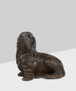 Carved Basswood Dog - Front Profile - Styylish