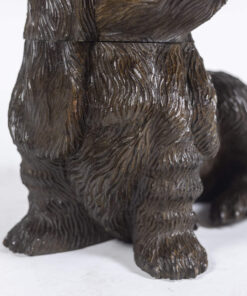 Carved Basswood Dog - Paw Detail - Styylish