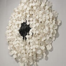 Ceramic Art Wall Installation, Handmade