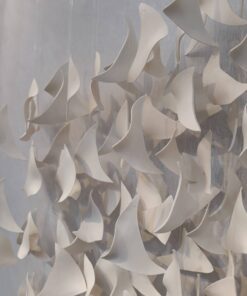 Alternative view of Ceramic Art Wall Decor "Envol", Handmade