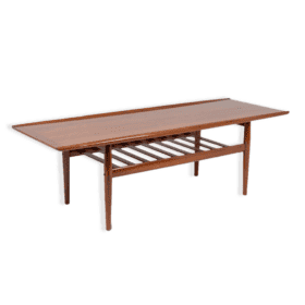 “GJ106” Teak Coffee Table, Grete Jalk for Glostrup, 1960s.