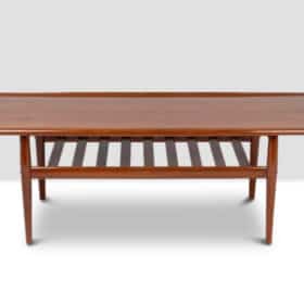 “GJ106” Teak Coffee Table, Grete Jalk for Glostrup, 1960s.