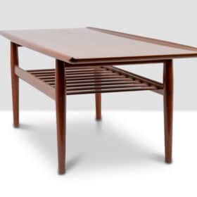 “GJ106” Teak Coffee Table, Grete Jalk for Glostrup, 1960s.