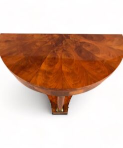 Biedermeier Demilune Table - Top View - Styylish