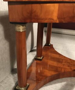 Biedermeier Demilune Table - Base Details - Styylish
