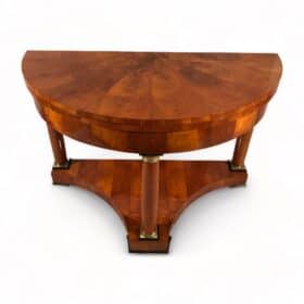 Biedermeier Demilune Table, 1815-20