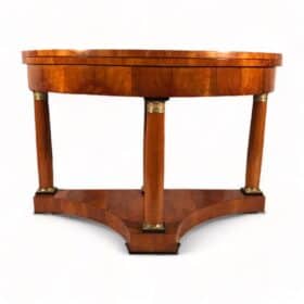 Biedermeier Demilune Table, 1815-20