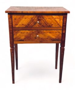 Louis XVI Side Table- front view- Styylish