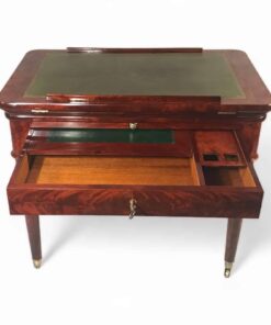 Antique Architect's Desk - Interior Compartments - Styylish