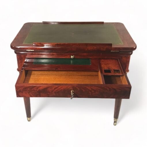 Antique Architect's Desk - Interior Compartments - Styylish