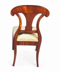 Six Biedermeier Chairs - Back Profile - Styylish
