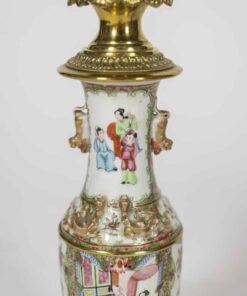 Lamps in Canton Porcelain - Porcelain Base - Styylish