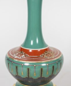 French Porcelain Lamps - Painted Decoration - Styylish