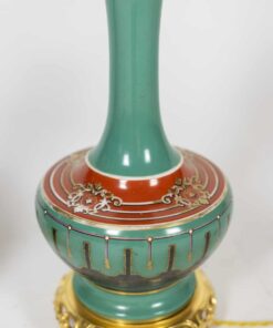 French Porcelain Lamps - Base Detail - Styylish