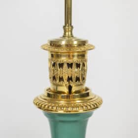 French Porcelain Lamps, Circa 1880