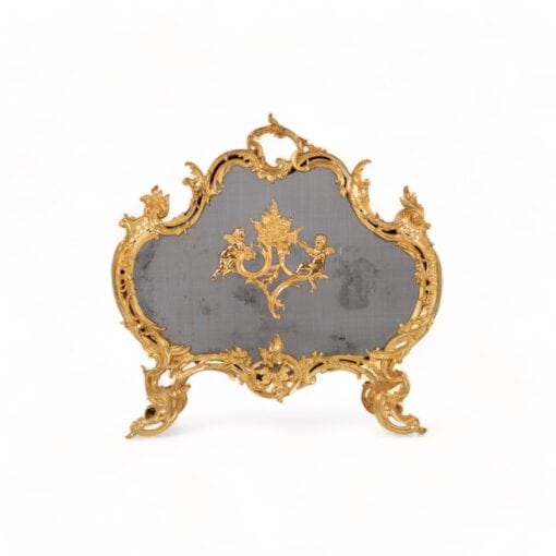 Louis XV Style Ormolu Fir Screen - Styylish