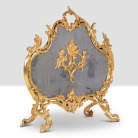 Louis XV Style Ormolu Fire Screen, 1880