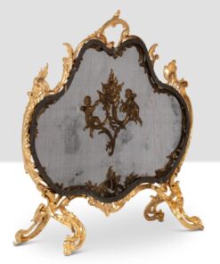 Louis XV Style Ormolu Fir Screen - Side Profile - Styylish
