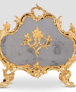 Louis XV Style Ormolu Fir Screen - Full Profile - Styylish