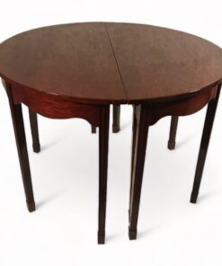A Pair of Demi Lune Console Tables- view as round table- Styylish