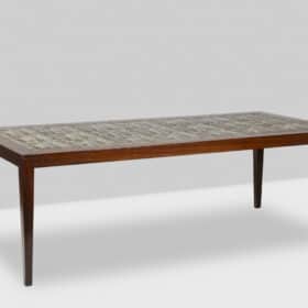 Royal Copenhagen Denmark Coffee Table in Rosewood, 1960s