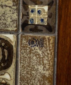 Royal Copenhagen Denmark Coffee Table - Maker's Mark on Tile - Styylish