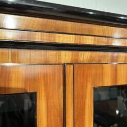 Cherry Biedermeier Bookcase - Top Front Detail - Styylish