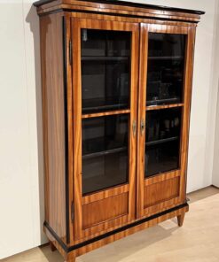 Cherry Biedermeier Bookcase - Side Profile - Styylish