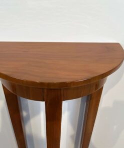Small Biedermeier Demi-Lune Console Table - Table Top - Styylish