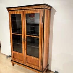 Cherry Biedermeier Bookcase - Side View - Styylish