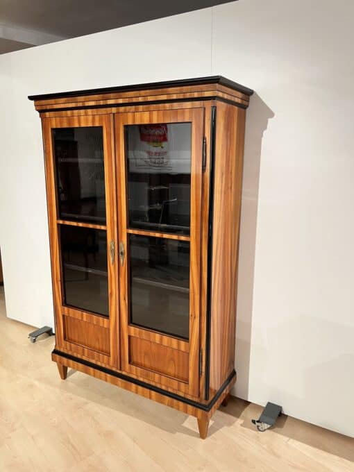 Cherry Biedermeier Bookcase - Side View - Styylish