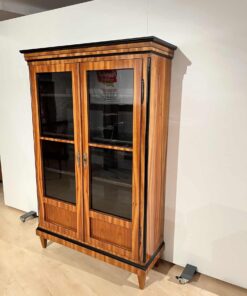 Cherry Biedermeier Bookcase - Side View - Styylish